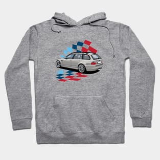 Silverstone Silver Wagon Hoodie